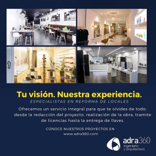 En adra360 estamos contigo. Unimos tu visión y nuestra experiencia para darle forma a ese local que sueñas. 🏙 #inmobiliaria #reformas #locales #adra360